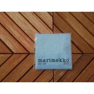 マリメッコ(marimekko)の【廃盤】アナナス-水色/マリメッコペーパーナプキン/24cm×24cm(テーブル用品)