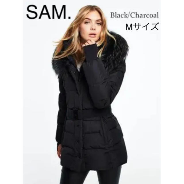 【SAM. NY】サムニューヨークダウンコート Mサイズ ブラックデザイン