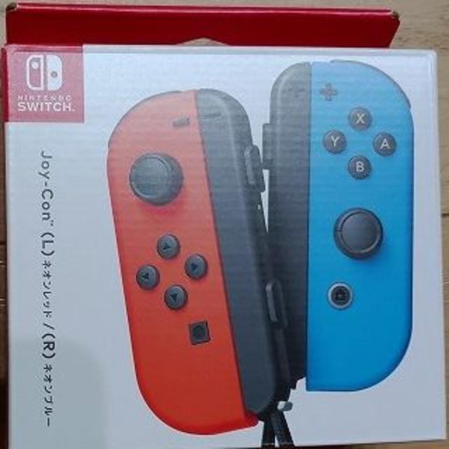 未開封新品 ジョイコン  Joy-Con ネオンブルー/ネオンレッドゲームソフト/ゲーム機本体