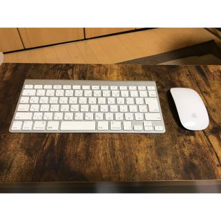 Apple - 純正 Apple ワイヤレス キーボード&マジックマウス セット の