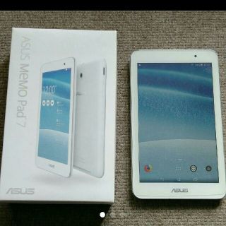 値引 タブレット asus memo pad 7 美品(タブレット)