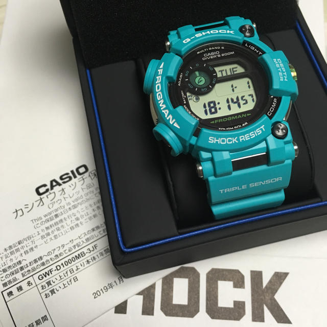 値下げ G-SHOCK GWF-D1000MB-3JF