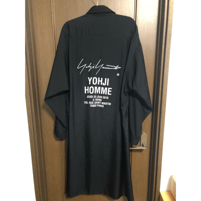 yohji yamamoto スタッフシャツ 18ss