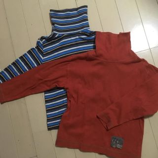 プチバトー(PETIT BATEAU)のDPAM タートルネックカットソー(Tシャツ/カットソー)