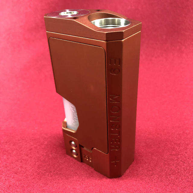 最終価格【SUNBOX】E9 Monster+ BF VAPE MOD ブロンズメンズ