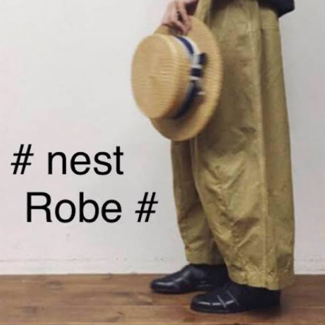 nest Robe(ネストローブ)のnestRobe コットンファティーグパンツ  レディースのパンツ(ワークパンツ/カーゴパンツ)の商品写真