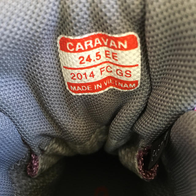 Caravan(キャラバン)の未使用 caravan トレッキングシューズ スポーツ/アウトドアのアウトドア(登山用品)の商品写真