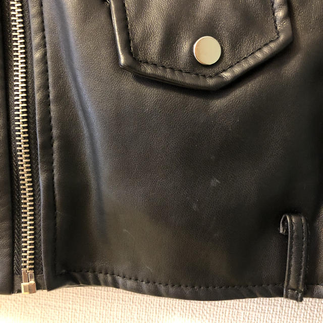 ZARA(ザラ)のZARA BASIC ライダースジャケット レディースのジャケット/アウター(ライダースジャケット)の商品写真