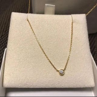 タサキ(TASAKI)の本日のみ値下げします！！〈TASAKI 〉一粒ダイヤペンダント(ネックレス)