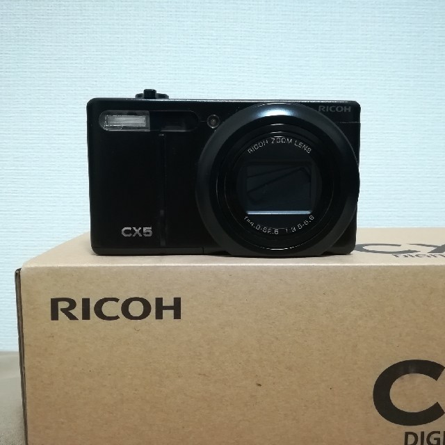 【コンデジ】RICOH CX5【箱・備品完備】