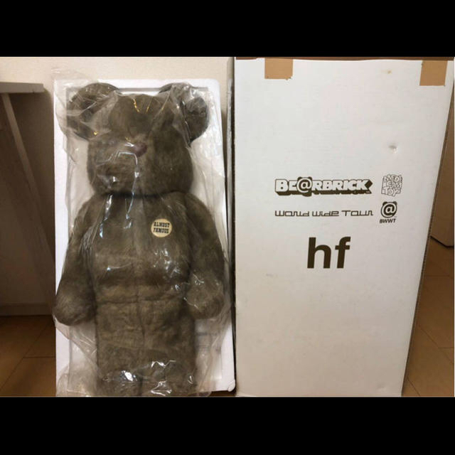 MEDICOM TOY(メディコムトイ)のベアブリック WWT hf 1000%  BE@RBRICK 藤原ヒロシ エンタメ/ホビーのフィギュア(その他)の商品写真