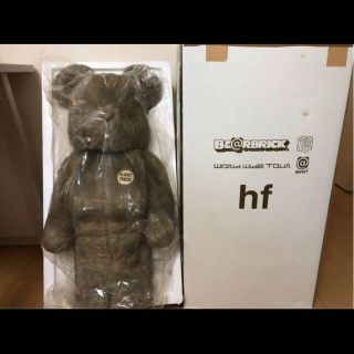 メディコムトイ(MEDICOM TOY)のベアブリック WWT hf 1000%  BE@RBRICK 藤原ヒロシ(その他)