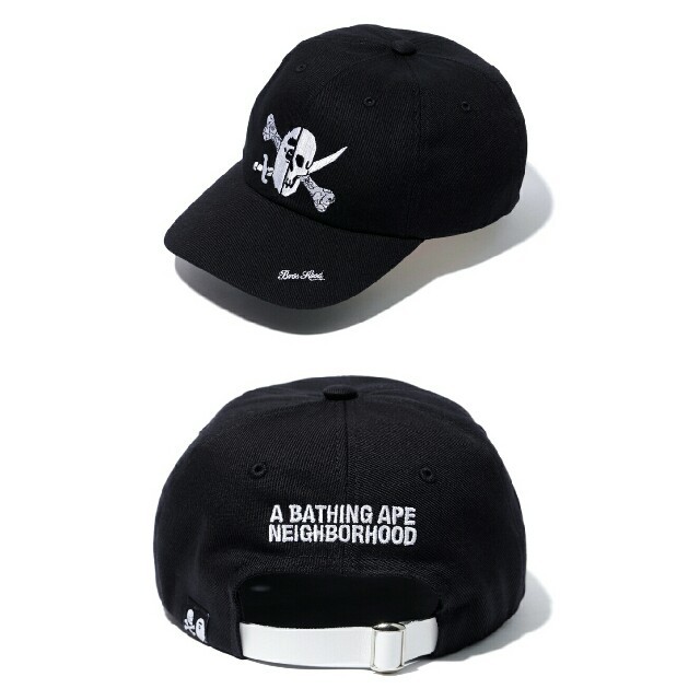 BAPE NBHD DENIM CAP キャップ 黒 BLACK