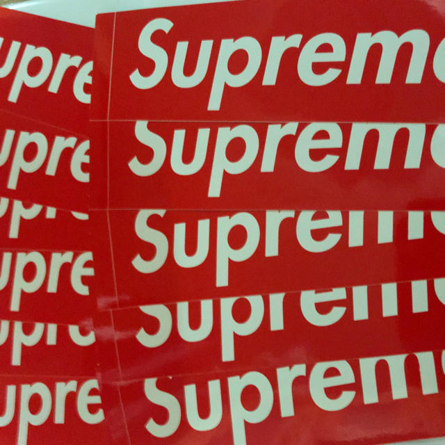 Supreme(シュプリーム)のsupreme sticker set ハンドメイドの文具/ステーショナリー(しおり/ステッカー)の商品写真