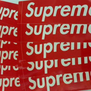 シュプリーム(Supreme)のsupreme sticker set(しおり/ステッカー)