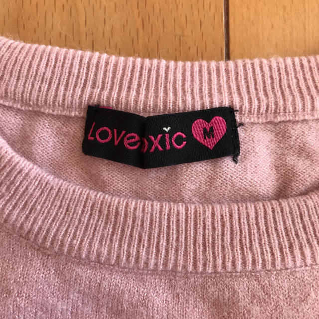 lovetoxic(ラブトキシック)のLovetoxic の ピンク セーター レディースのトップス(ニット/セーター)の商品写真