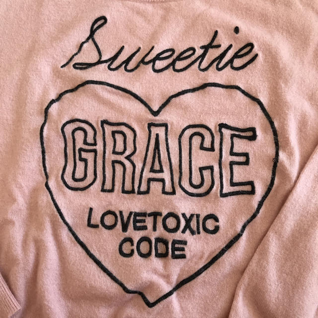 lovetoxic(ラブトキシック)のLovetoxic の ピンク セーター レディースのトップス(ニット/セーター)の商品写真
