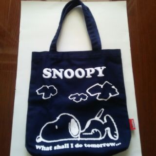 スヌーピー(SNOOPY)のスヌーピー  トートバッグ 未使用(トートバッグ)