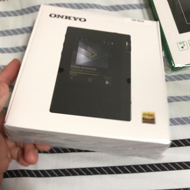 ONKYO(オンキヨー)のオンキョー ハイレゾプレーヤー スマホ/家電/カメラのオーディオ機器(ポータブルプレーヤー)の商品写真