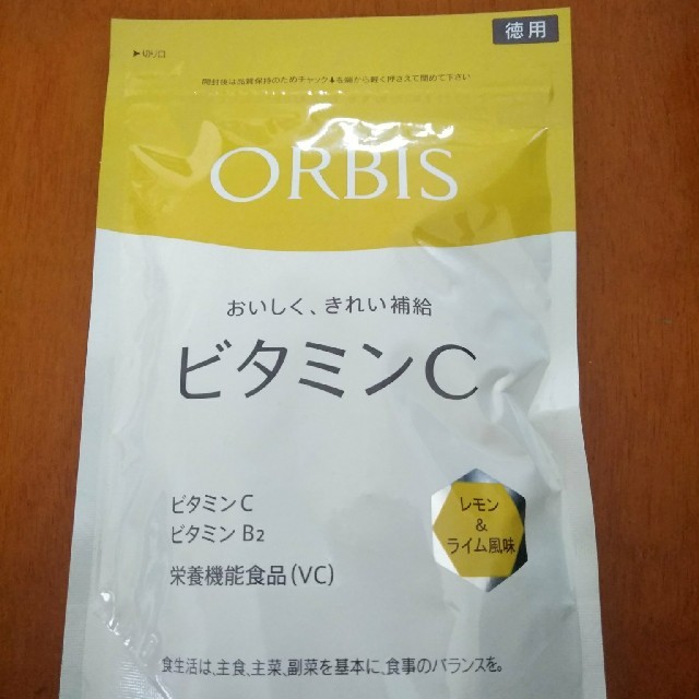 ORBIS(オルビス)のオルビス　ビタミンC　レモン&ライム風味（徳用） 食品/飲料/酒の健康食品(ビタミン)の商品写真