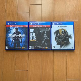 PlayStation4 - PS4ソフト 3本セット(アンチャーテッド、ラストオブ ...