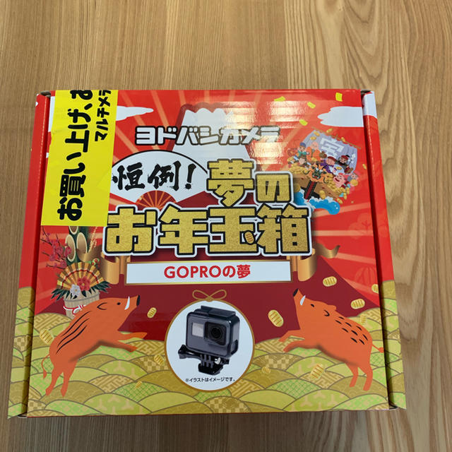 ヨドバシ 夢のお年玉箱 2019 GOPROの夢 | フリマアプリ ラクマ