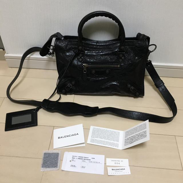 新品 Balenciaga 確実正規品バレンシアガスモールシティsmallcity