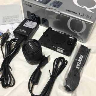 ペンタックス(PENTAX)の【保証付】PENTAX ミラーレス一眼 Q-S1 ズームレンズキット(ミラーレス一眼)