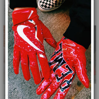 シュプリーム(Supreme)のSupreme®/Nike® Football Gloves Lサイズ(手袋)