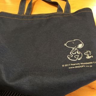 スヌーピー(SNOOPY)のスヌーピー トートバック LAWSON(キャラクターグッズ)