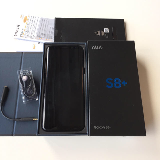 SAMSUNG(サムスン)のgalaxy s8+ au simフリー 外観美品 スマホ/家電/カメラのスマートフォン/携帯電話(スマートフォン本体)の商品写真