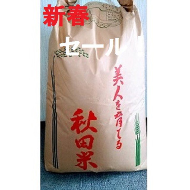 H30年産  一等米減農薬あきたこまち30kg（玄米）