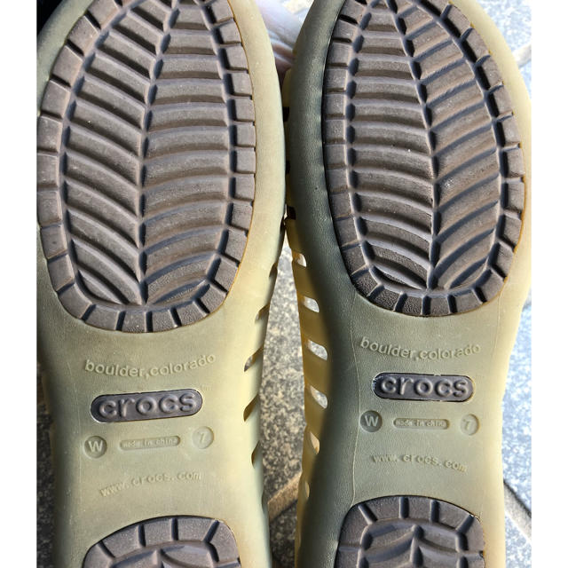 crocs(クロックス)のcrocs サンダル size7 レディースの靴/シューズ(サンダル)の商品写真