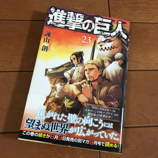 講談社(コウダンシャ)の【即購入可】進撃の巨人 23巻 漫画 エンタメ/ホビーの漫画(少年漫画)の商品写真