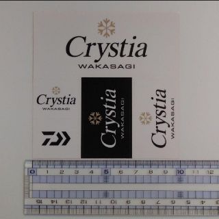 ダイワ(DAIWA)のDaiwa　Crystia　ステッカー1枚(その他)