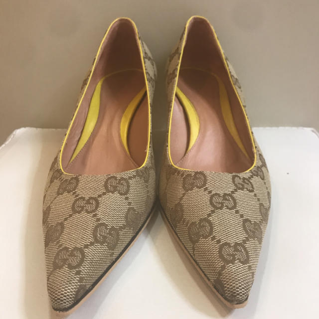 Gucci(グッチ)のGUCCI♡GG柄 ジャガード パンプス♡ レディースの靴/シューズ(ハイヒール/パンプス)の商品写真