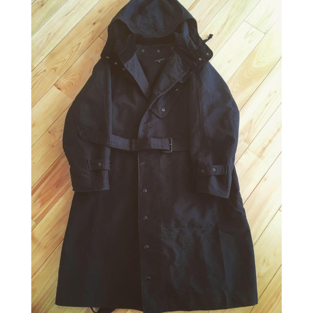 Engineered Garments(エンジニアードガーメンツ)のEngineered Garments 18aw Ridingcoat xs 黒 メンズのジャケット/アウター(ライダースジャケット)の商品写真