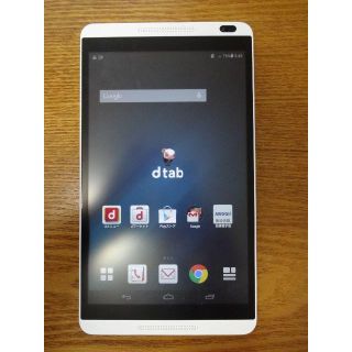 エヌティティドコモ(NTTdocomo)のdocomo d-tab d-01G　♪(タブレット)