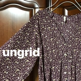 アングリッド(Ungrid)のungrid 小花柄ワンピース(ロングワンピース/マキシワンピース)