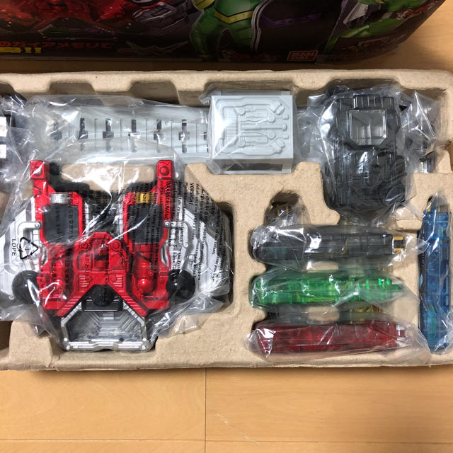 BANDAI(バンダイ)の仮面ライダー DX ダブルドライバー スーパーベスト エンタメ/ホビーのフィギュア(特撮)の商品写真