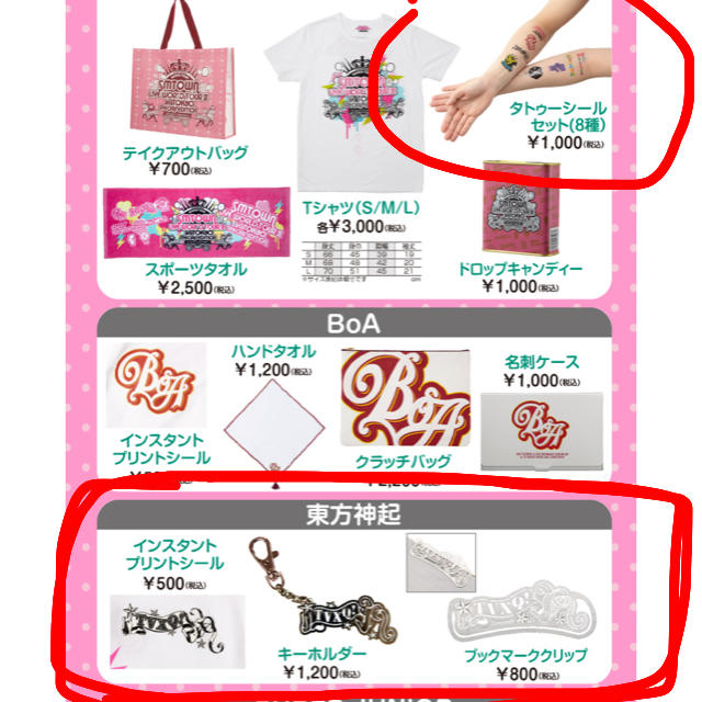 東方神起(トウホウシンキ)のSMTOWN Ⅲ 2013 東方神起 グッズセット （キーホルダー・シール等） エンタメ/ホビーのタレントグッズ(アイドルグッズ)の商品写真