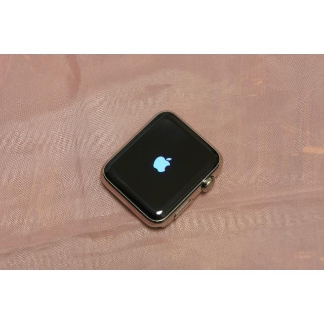 Apple Watch 42mm ステンレススチールケーススマホ/家電/カメラ