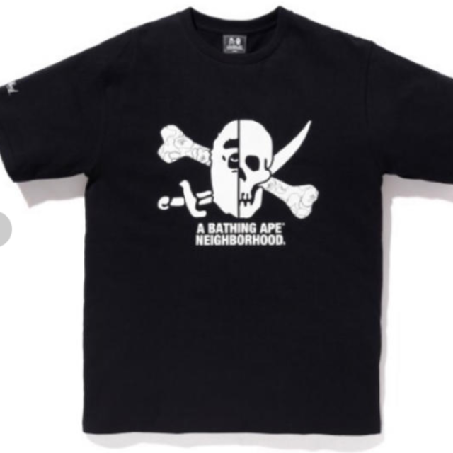 NEIGHBORHOOD - NEIGHBORHOOD × BAPE 　TEE