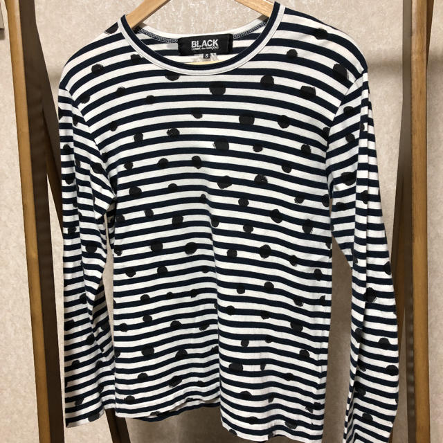 BLACK COMME des GARCONS(ブラックコムデギャルソン)のBLACK COMME des GARCONS ドット×ボーダーロンT メンズのトップス(Tシャツ/カットソー(七分/長袖))の商品写真