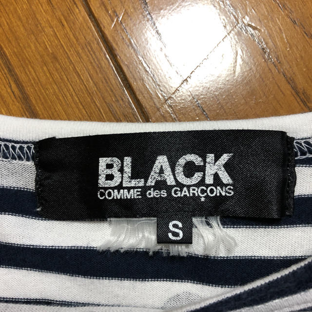 BLACK COMME des GARCONS(ブラックコムデギャルソン)のBLACK COMME des GARCONS ドット×ボーダーロンT メンズのトップス(Tシャツ/カットソー(七分/長袖))の商品写真