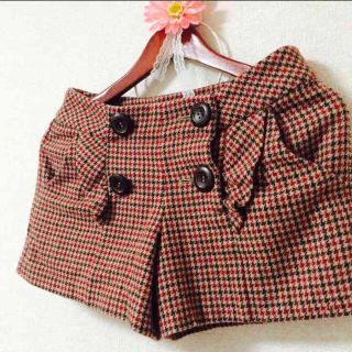 ジルスチュアート(JILLSTUART)のJILL STUART千鳥柄ショーパン(ショートパンツ)