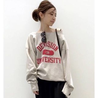 アパルトモンドゥーズィエムクラス(L'Appartement DEUXIEME CLASSE)のアパルトモン STAMMBAUM DEVISION クルーネック SWEAT(トレーナー/スウェット)