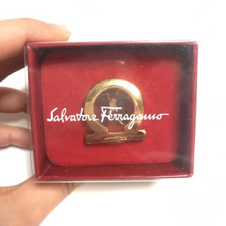 フェラガモ(Ferragamo)の値下げ 新品 フェラガモ スカーフ止め(バンダナ/スカーフ)