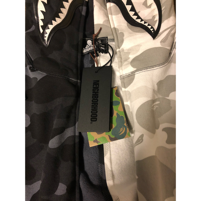 A BATHING APE(アベイシングエイプ)のbathing ape neighborhood シャークパーカー  メンズのトップス(パーカー)の商品写真