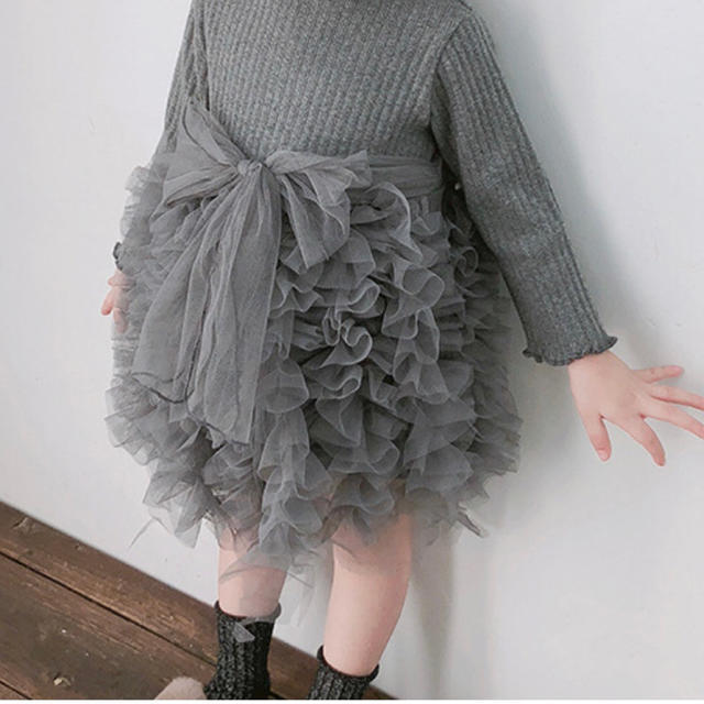 クリスマスプレゼント　キッズプリンセスワンピース キッズ/ベビー/マタニティのキッズ服女の子用(90cm~)(ワンピース)の商品写真